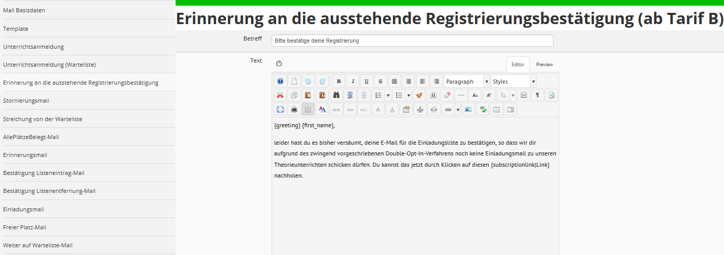 erinnerung registrierungsbestätigungsmail 2020 06 21